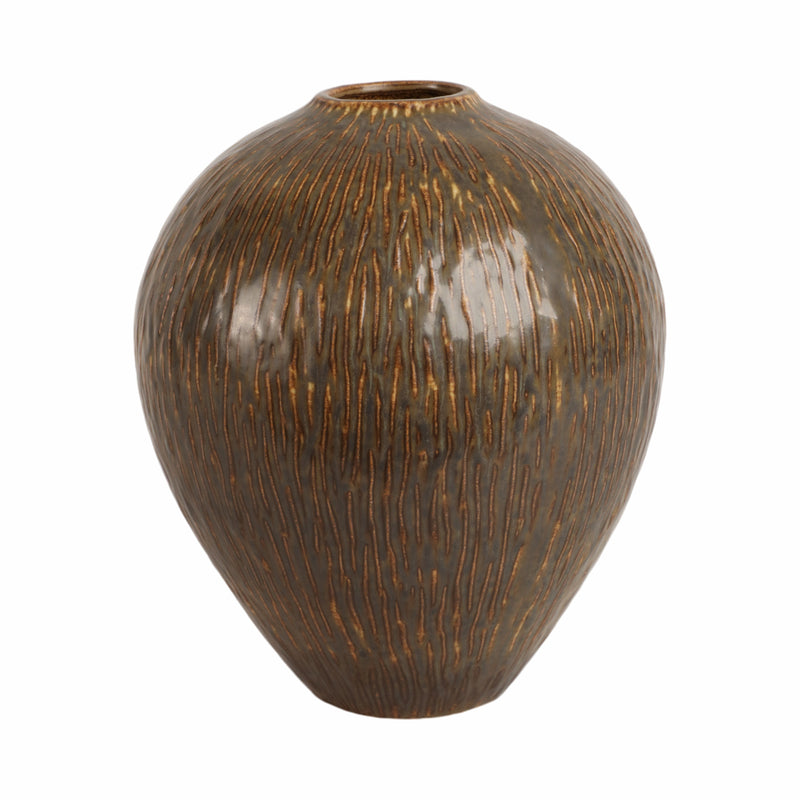 11 PROCIDA SMALL VASE, BROWN