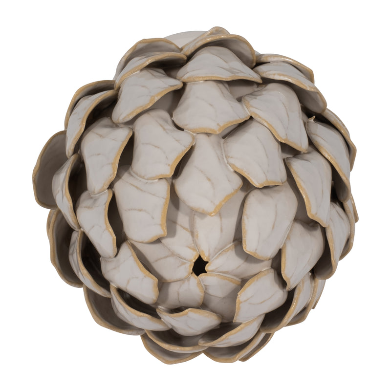 Cer, 10 Artichoke, Ivory