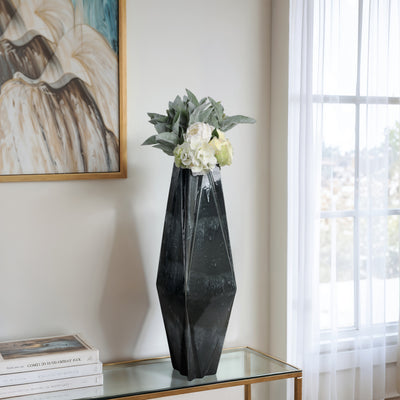 33 Bonney Large Grey Cer Vase