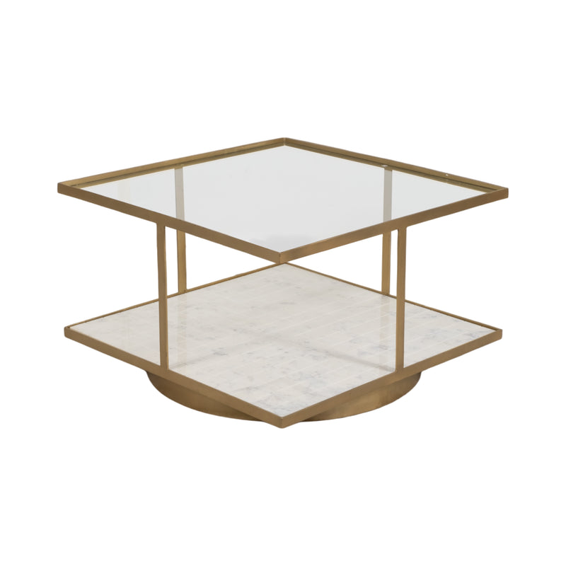 30 Rennovoir Coffee Table, Gold