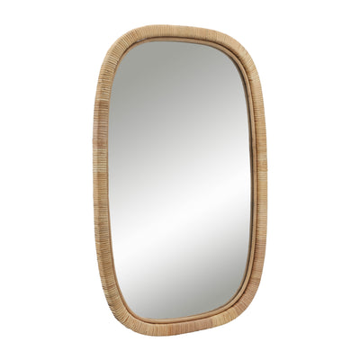 22X36 RECTANGULAR MIRROR, BROWN