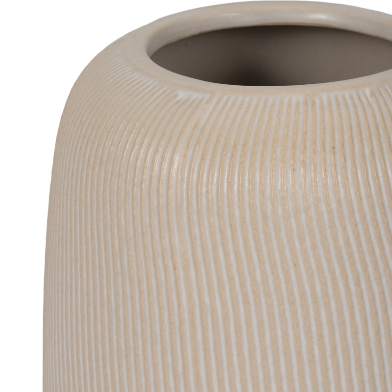 12 KITAMI LARGE VASE, IVORY