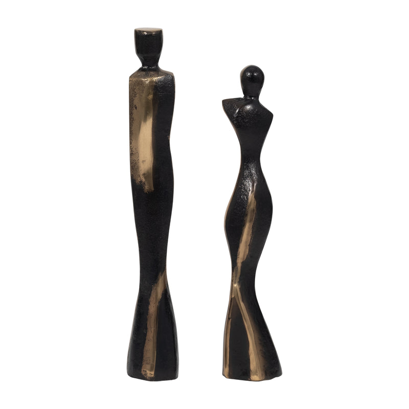 S/2 14/16 Torren Couple Statuary, Bronze