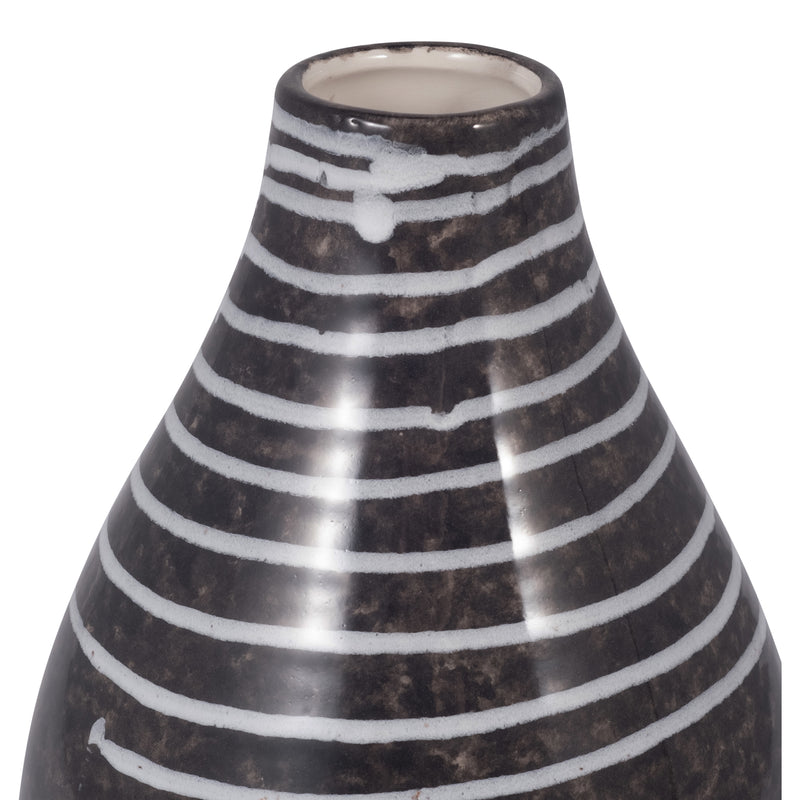 CER, 10 PRIMEVAL VASE, BLACK