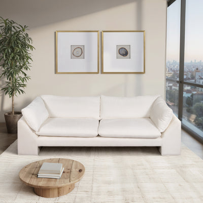 104 Belova Sofa, White