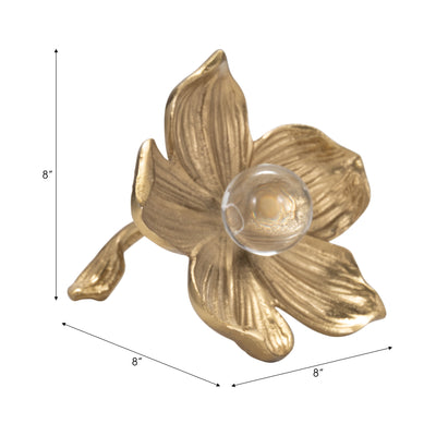 7 Rommie Gold Flower