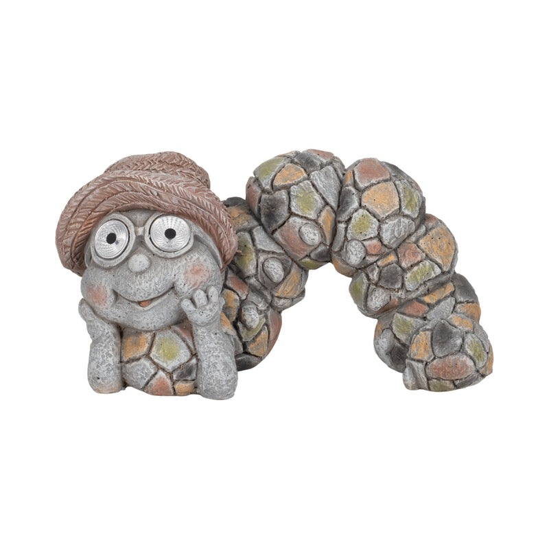 15 Caterpillar With Sun Hat Solar Eyes, Grey