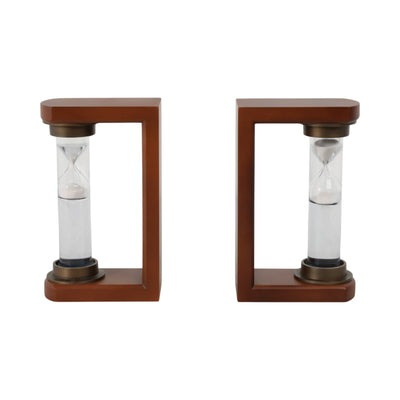 S/2 10 Levine Hourglass Bookends