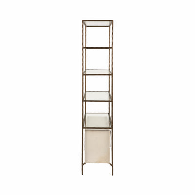 30 Azamara Real Hide Etagere Shelf