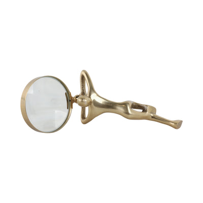 9 Adams Gold Magnifying Glass