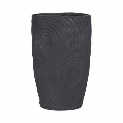 16 SUMATRA LARGE VASE, BLACK