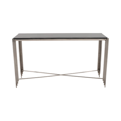 54 Aldine Stainless Steel Console Table