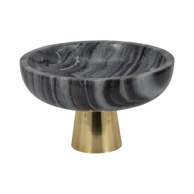 12 Dazey Gray Marble Bowl