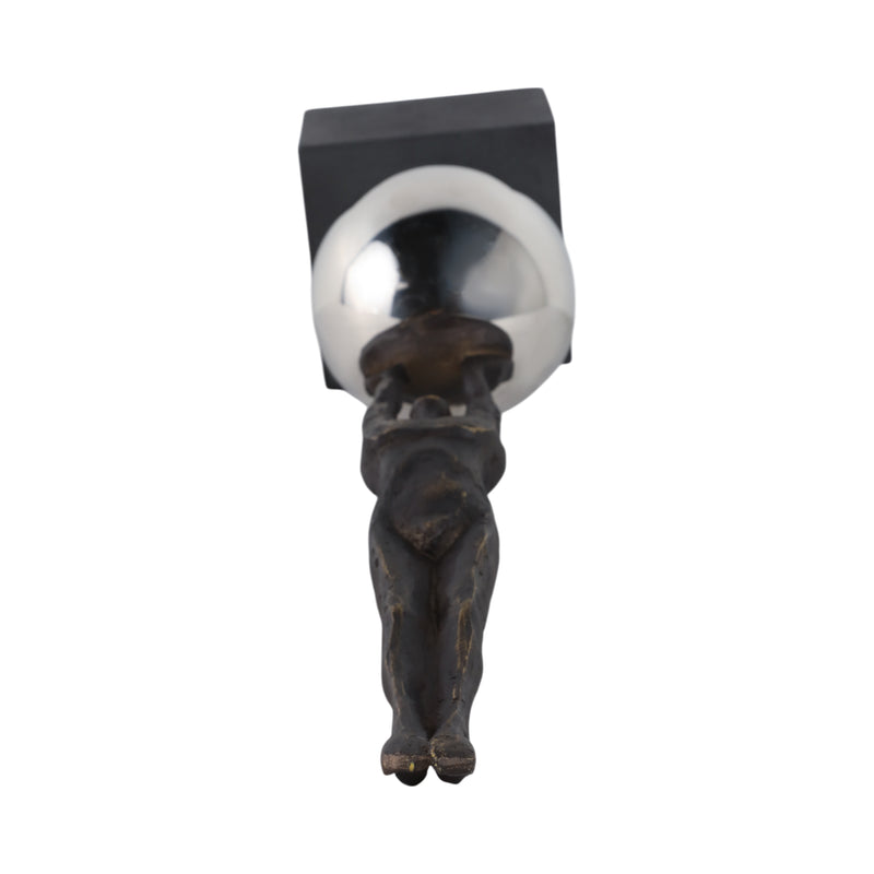 23 Augustolo Statuary With Steel Sphere