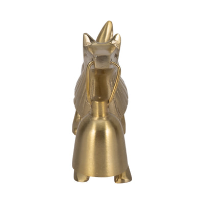 9 Lion Candle Snuffer, Gold