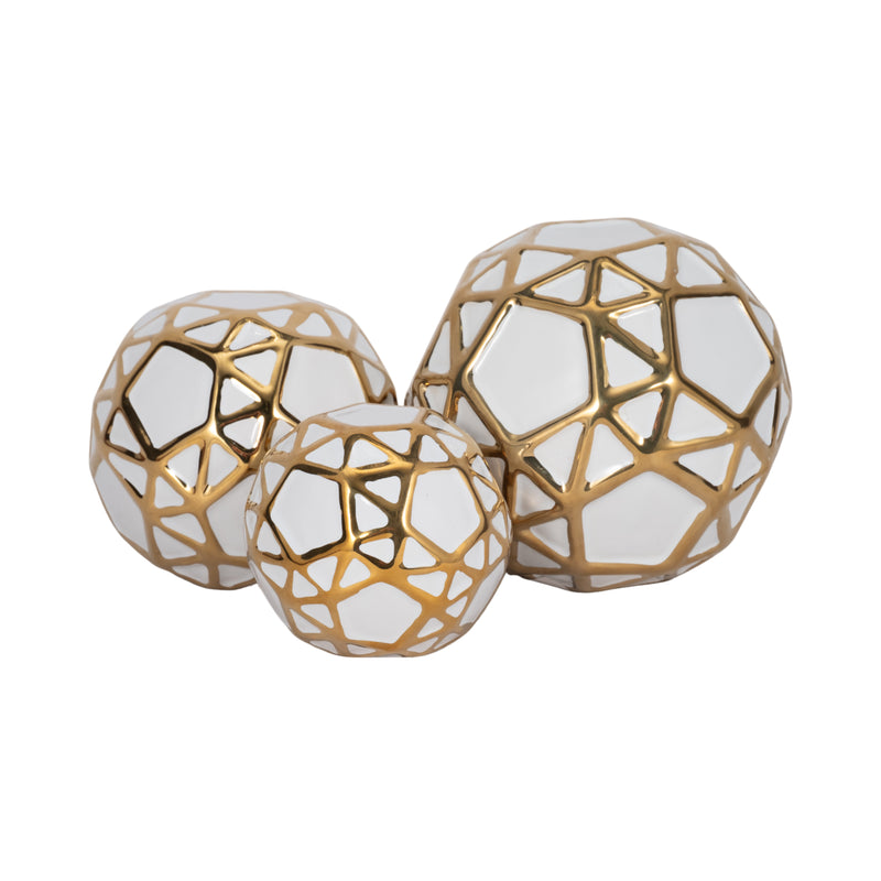 CER, S/3 4/5/6, ORBS WHITE/GOLD