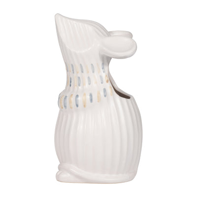 Cer, 8 Little Mouse Vase, Ivory