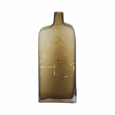 14 Kabir Large Brown Glass Vase