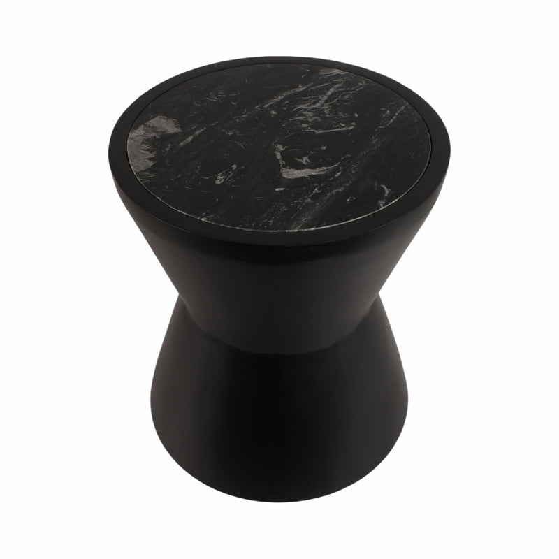 20 Crestly Black Side Table