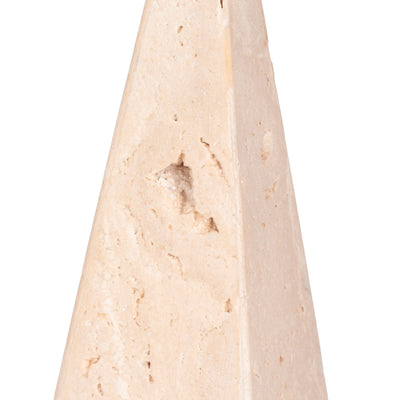 12 Travertine Obelisk, Tan