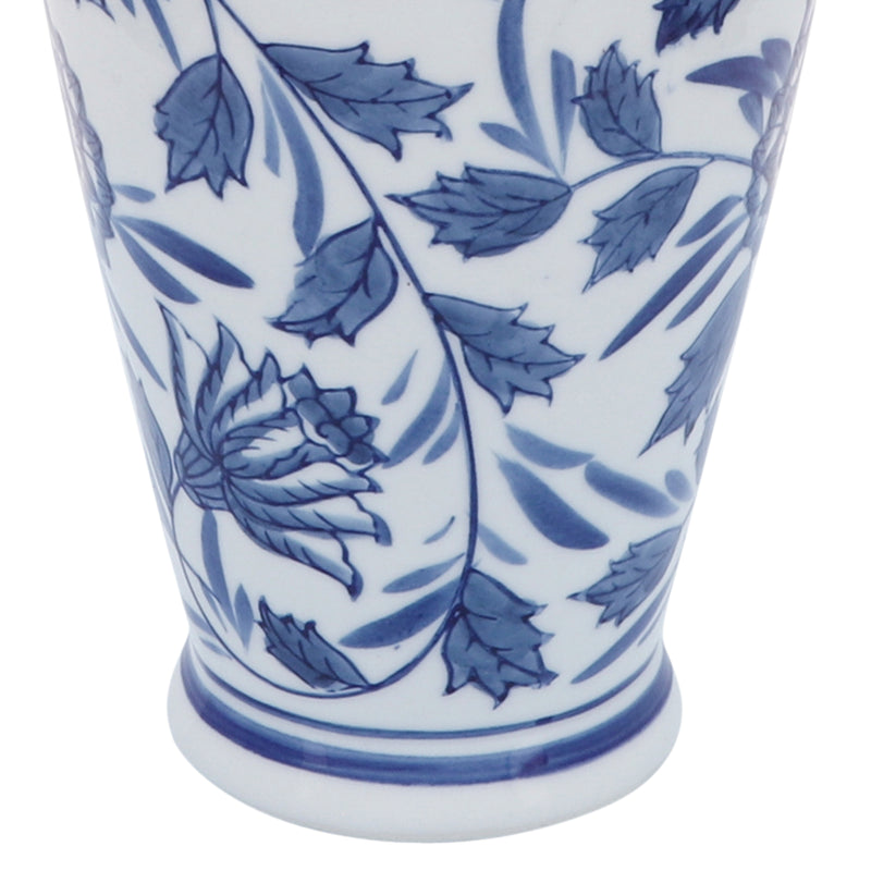 CER, 13H CHINOISERIE VASE, BLUE/WHITE