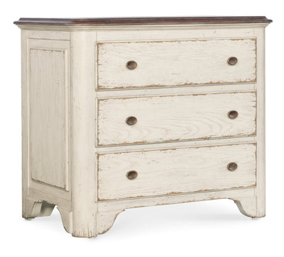 Americana Three-Drawer Nightstand