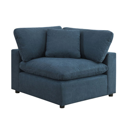 Cloud 9 Navy Corner With 1 Pillow