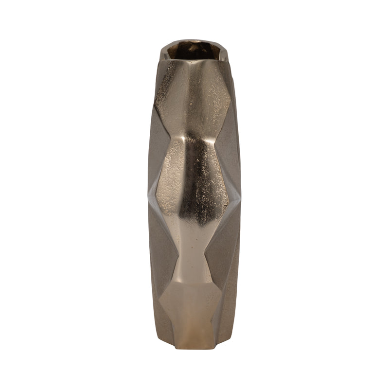 10 Udine Small Metal Vase, Gold