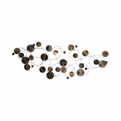 47 Small Discs Metal Wall D?cor Multi