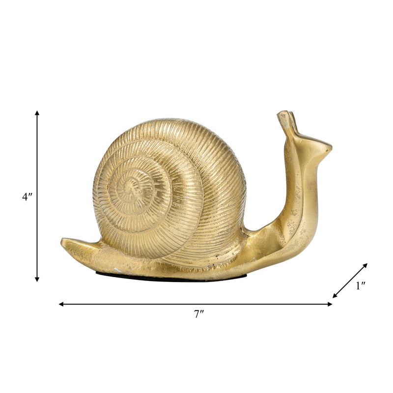 7L METAL, DECO SNAIL, GOLD