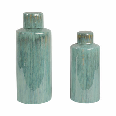 S/2 14/19 Corvallis Ceramic Canisters