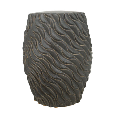 20 Devone Brown Ceramic Garden Stool