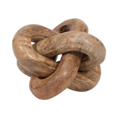 Wood, 6 Decorative Knot, Natural