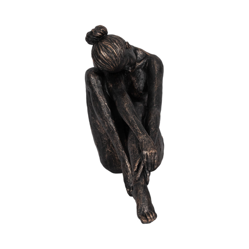 16 Resting Ballerina, Bronze