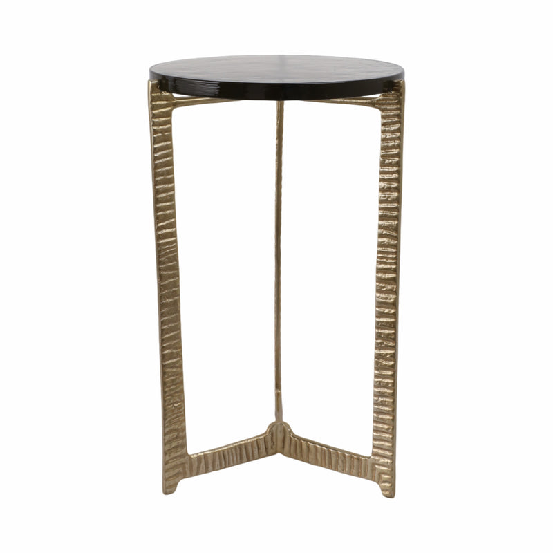 22 Bennington Tall Recycled Glass Accent Table