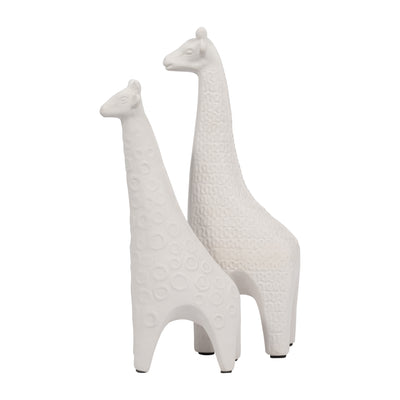 CLAY, 13 LOOPY PATTERN GIRAFFE, IVORY