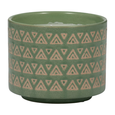 5 15oz Aztec Citro Candle, Green