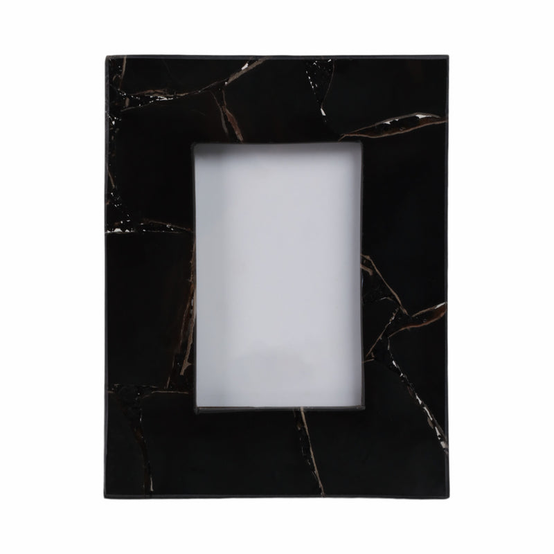 4x6 Edina Black Quartz Photo Frame