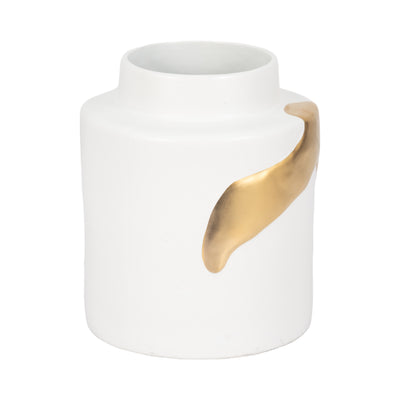 10 Procida Small Vase, White