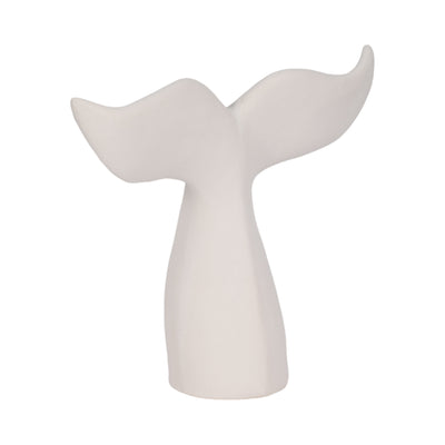 10 Textured Whale Tail, White