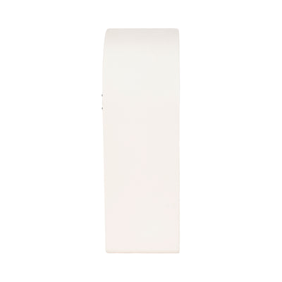 24 Arch Rough Finish Wall Shelf, White