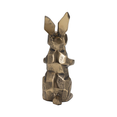 8 Alona Geometric Bunny, Gold