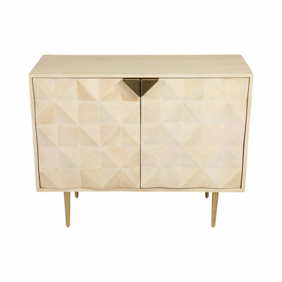 40 Taranto Wood Chest, White Wash