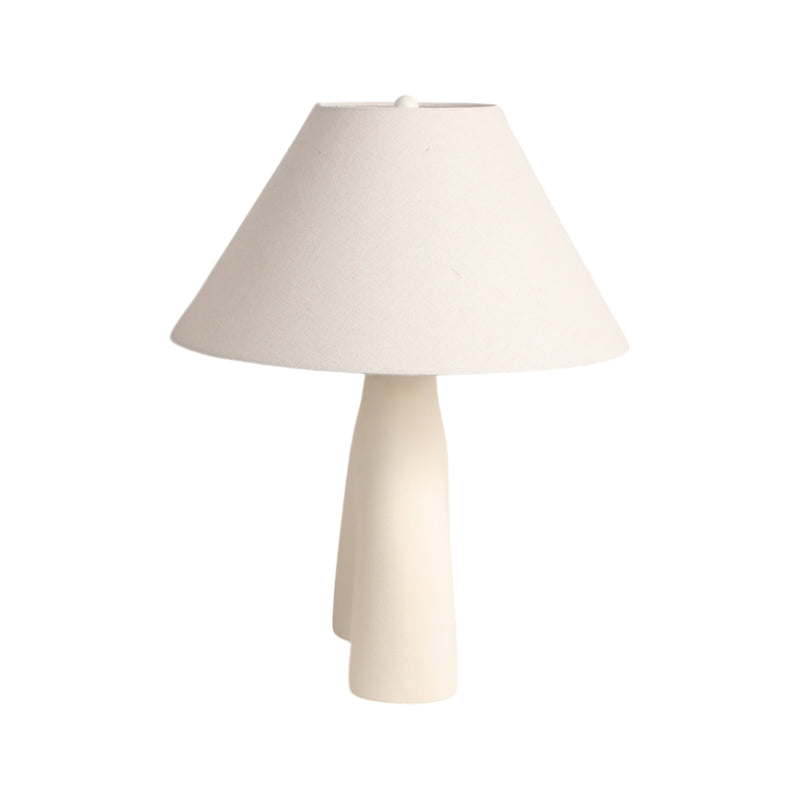 23 Modern Curved Arch Table Lamp, White