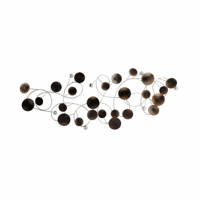 47 Small Discs Metal Wall D?cor Multi