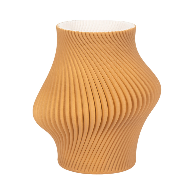 11 SEYMOUR 3D PRINTED VASE, APPLE CINNAMON