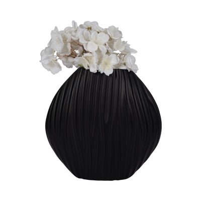 Metal, 11 Forli Small Black Vase