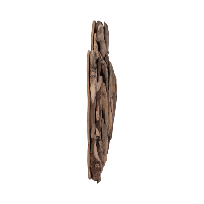 DRIFTWOOD, 22H TURTLE DECO, NATURAL