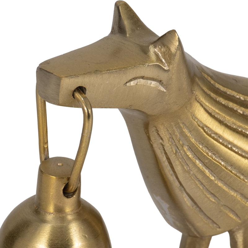 9 Lion Candle Snuffer, Gold