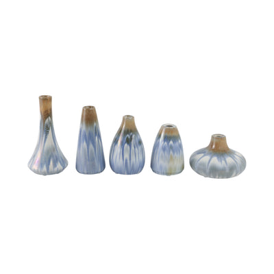 S/5 4/5/6/7/8  Medford Ceramic Vases